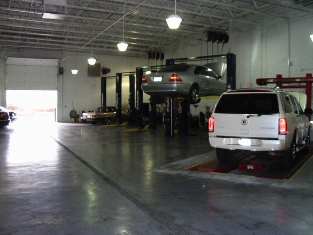 Frank's European Service Shop Interior