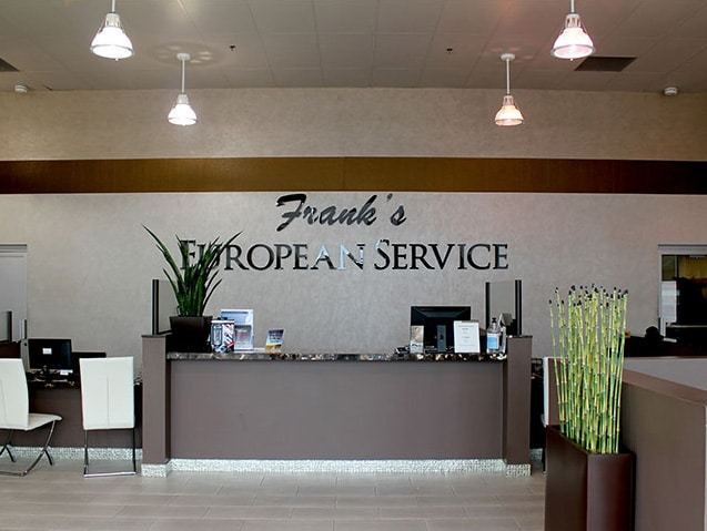 Frank's European Service Interior Front Desk 2