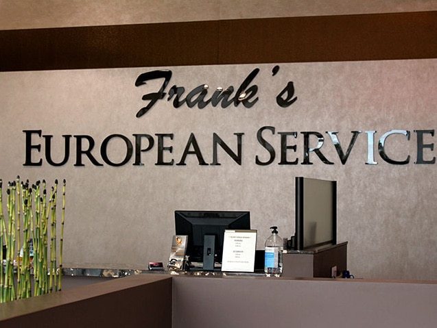 Frank's European Service Interior Front Desk 3